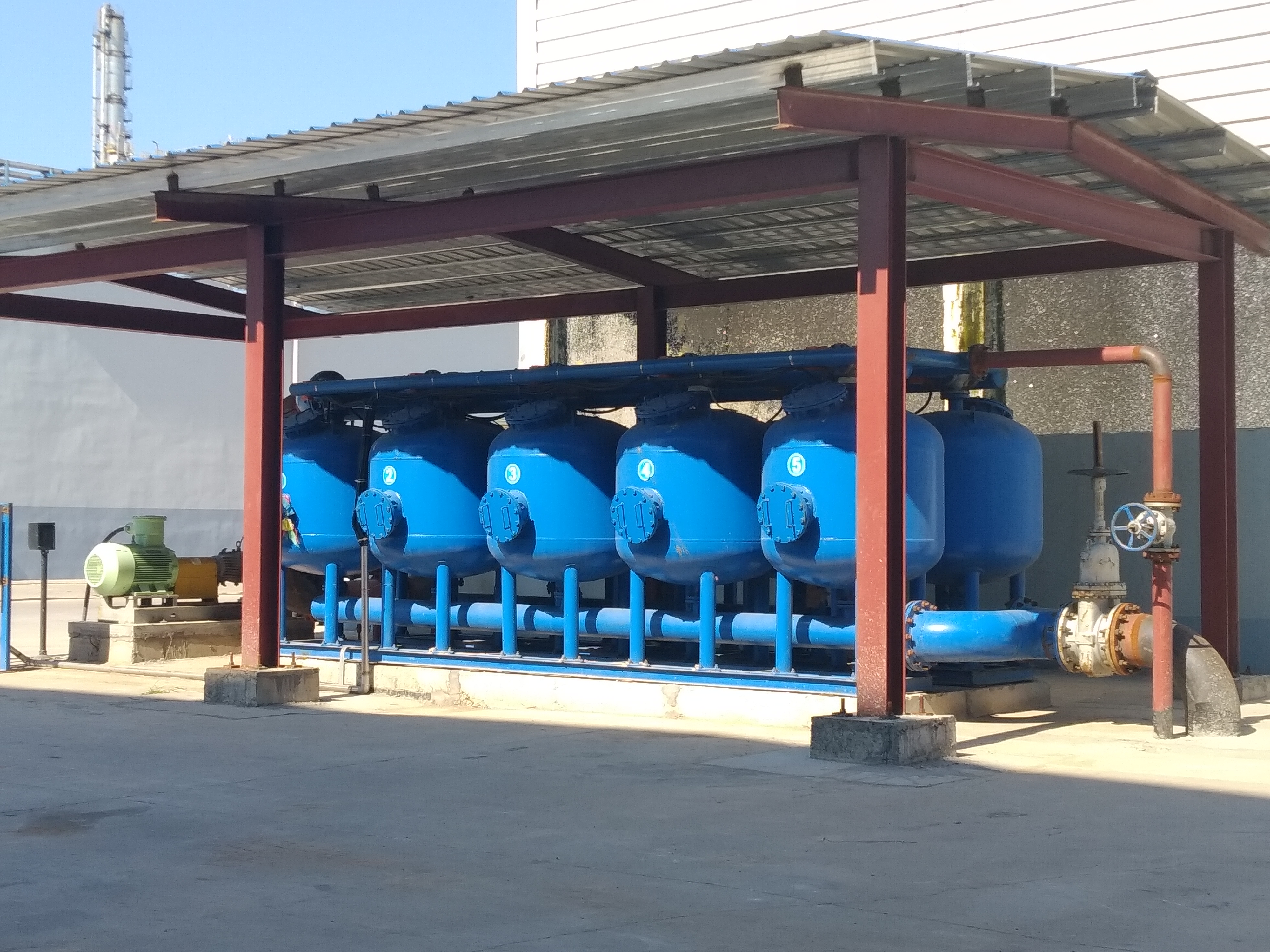 10并聯(lián)淺層砂過(guò)濾器