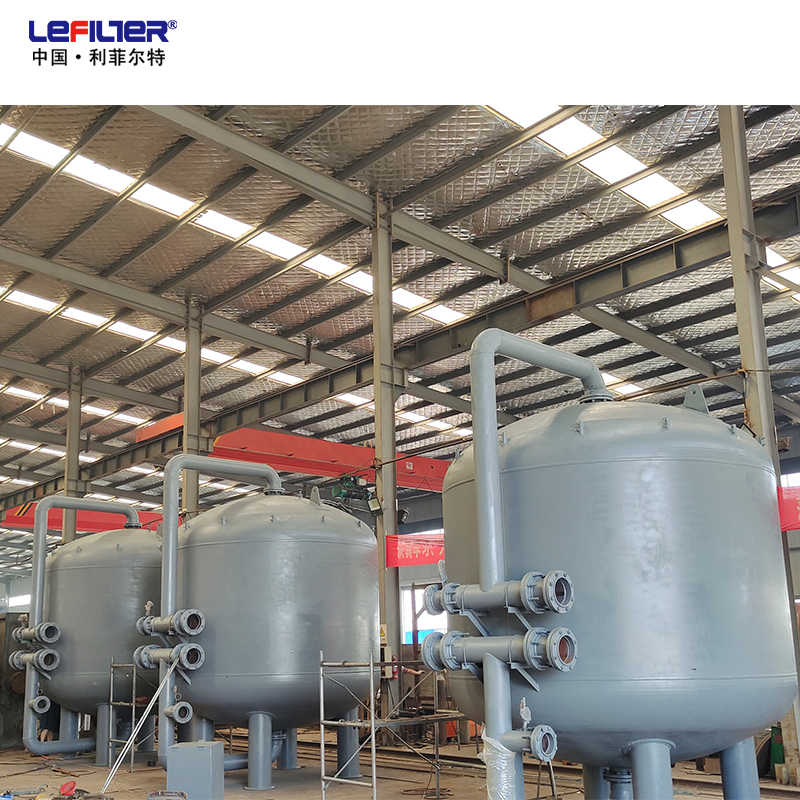 大型井水地下水發(fā)黃處理 錳砂過(guò)濾器