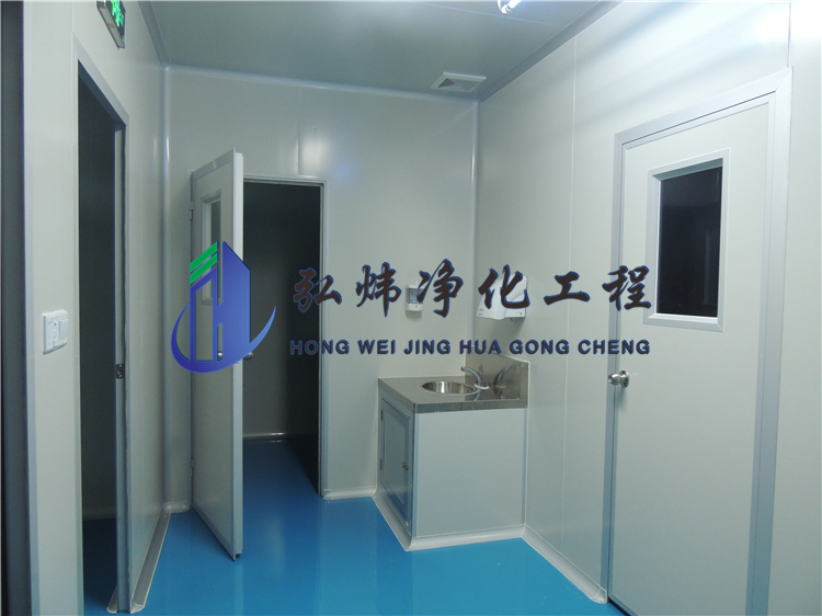 東莞生物醫(yī)藥無(wú)塵車間裝修—百級(jí)凈化工程